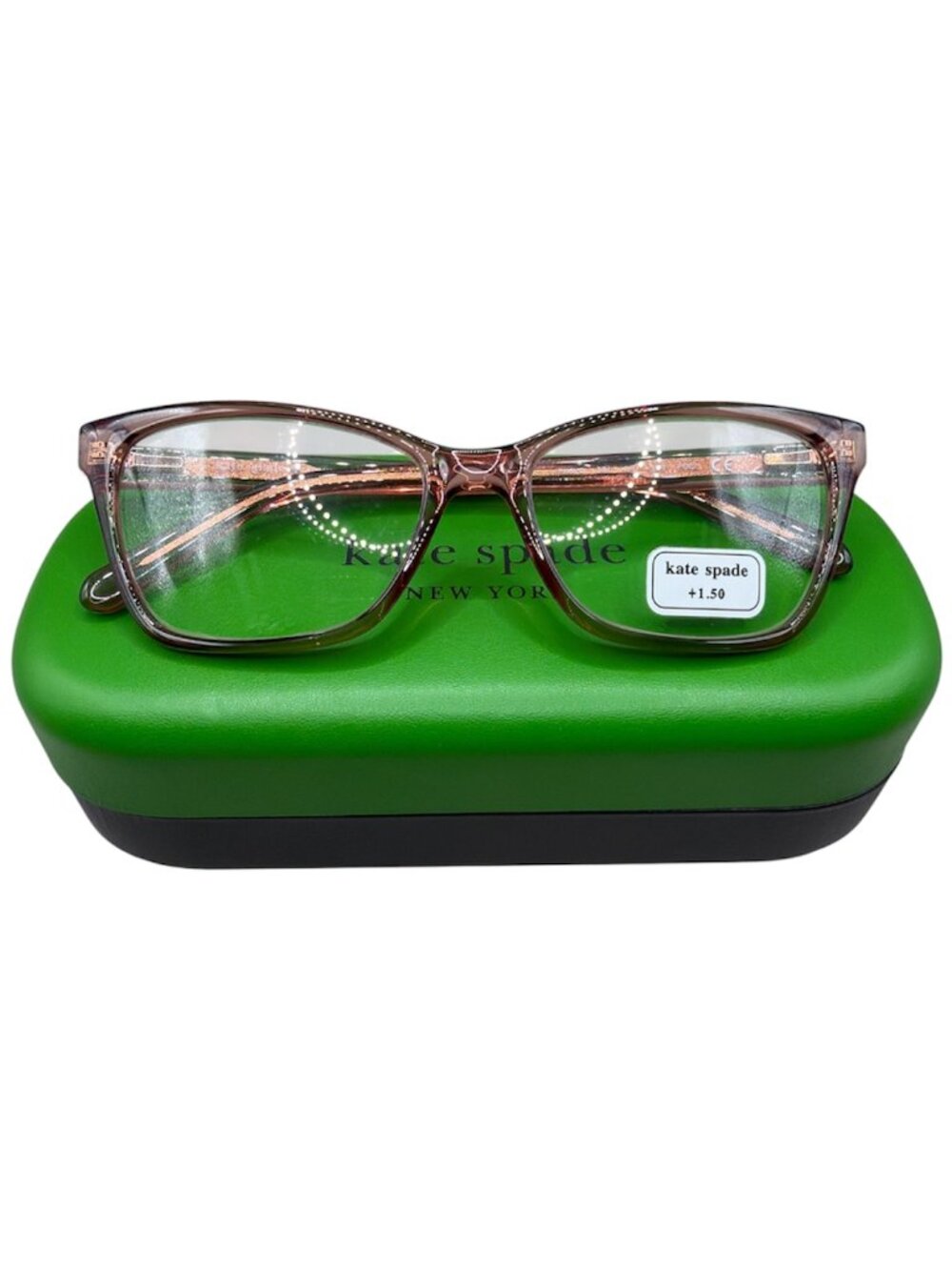 kate spade PAVA /O 35J Women's Reading Glasses Pink +1.50 - Picture 3 of 9